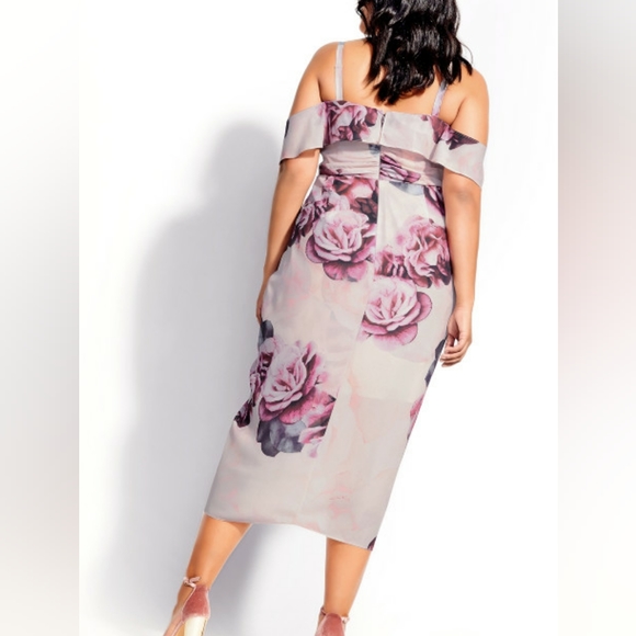 City Chic vintage bloom dress 18M. Va va voom. - Picture 5 of 8